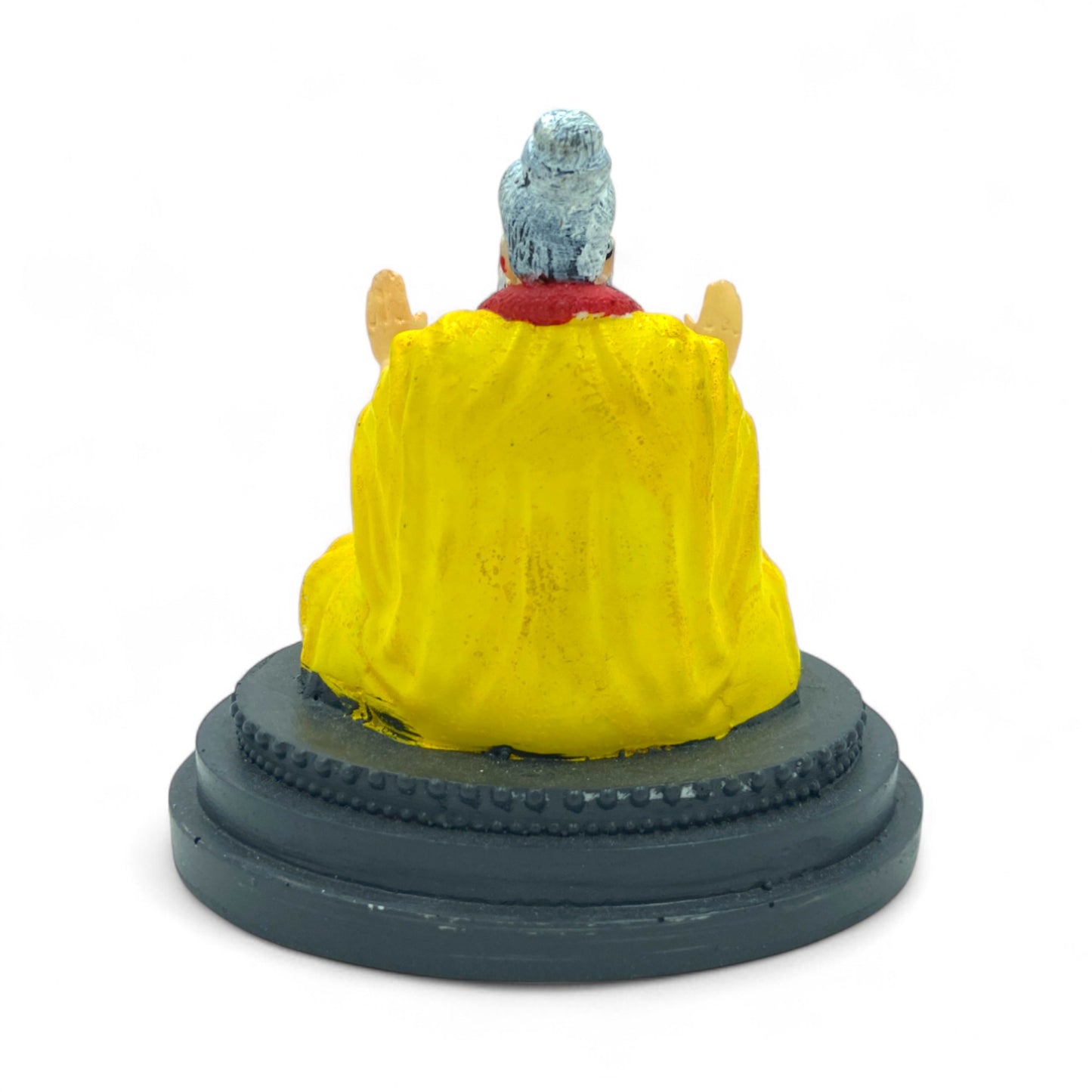 CraftnLove 4-Inch Premanand Ji Maharaj Happy Idol – Resin Murti for Home Temple, Puja Room & Spiritual Décor | Baba Ji Maharaj Ji Statue