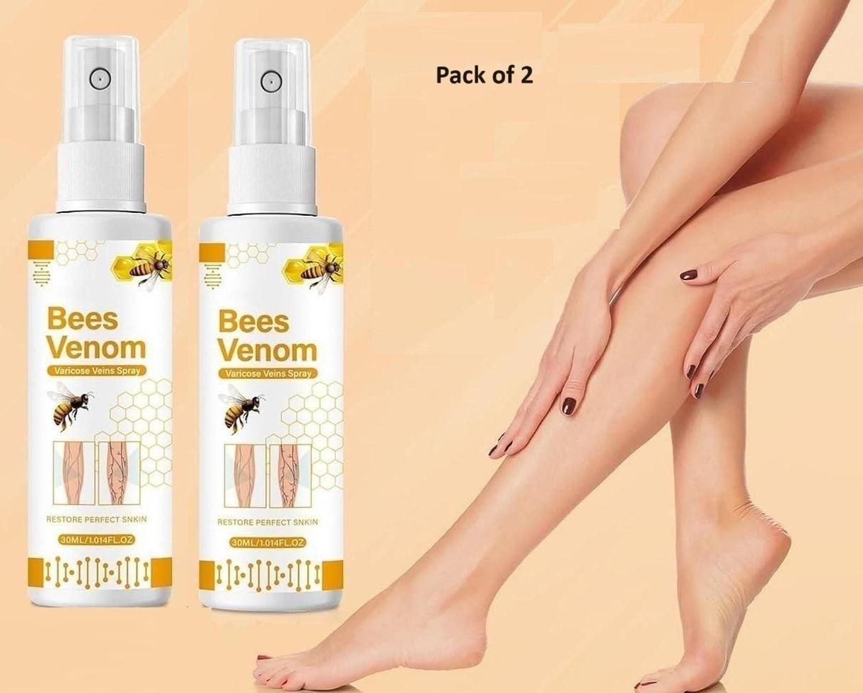 Bee Venom Spider Veins Spray Pack of 2 - amazino
