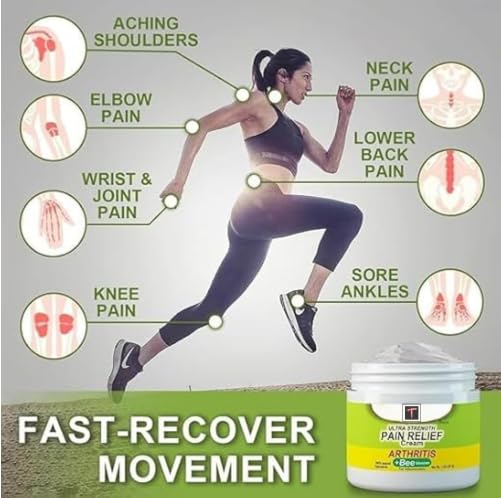 Bee Venom Ultra Strength Pain Relief Cream (Pack of 2)
