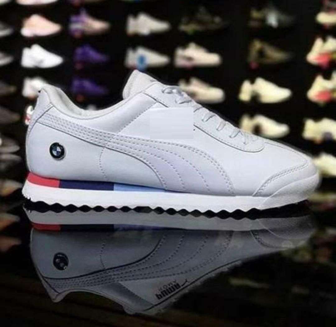 Puma Men's White Casual Sports Shoes – Stylish & Lightweight