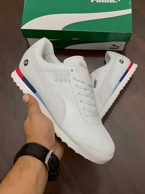 Puma Men's White Casual Sports Shoes – Stylish & Lightweight