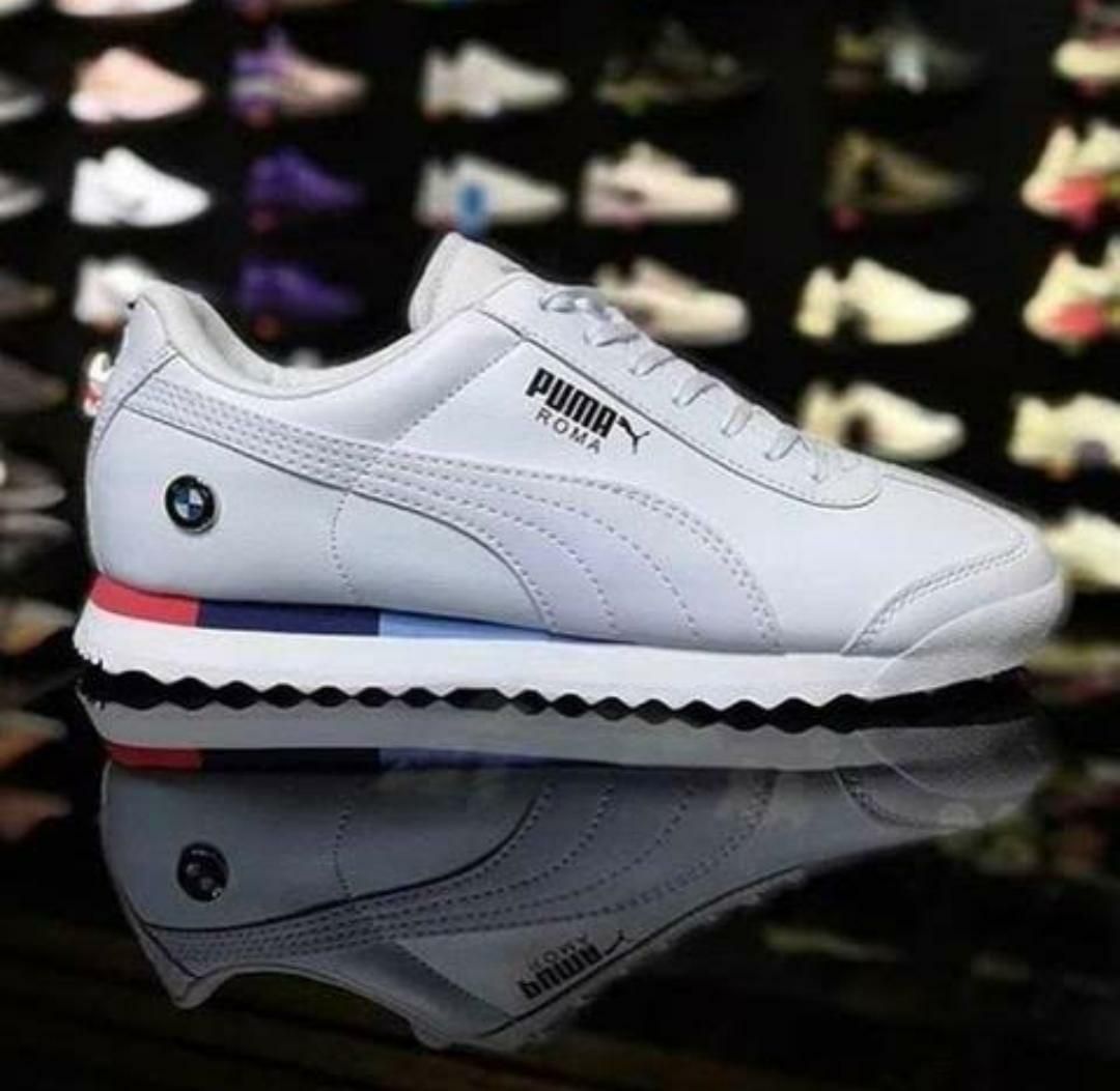 Puma Men's White Casual Sports Shoes – Stylish & Lightweight