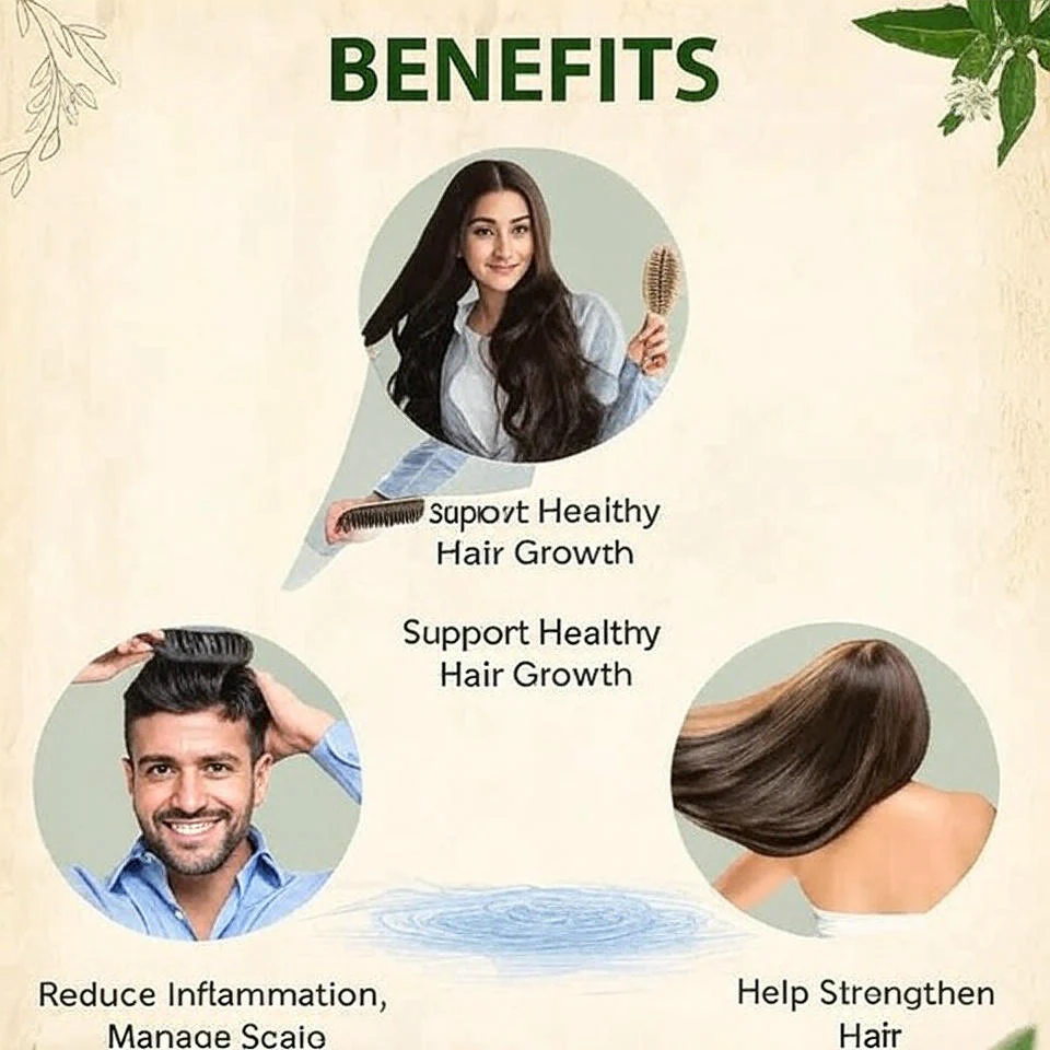Jamalgota Ayurvedic Hair Growth Powder 100gm Each Pack of 2