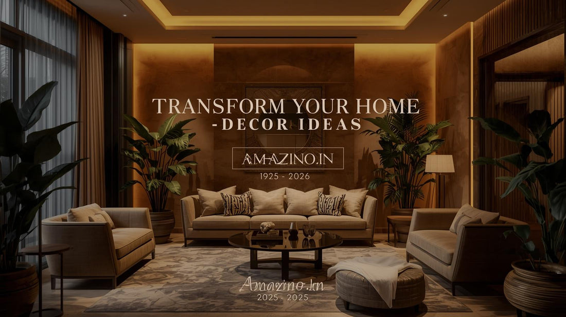 Home Décor Trends 2025–2026 – Redefine Your Space with Amazino.in
