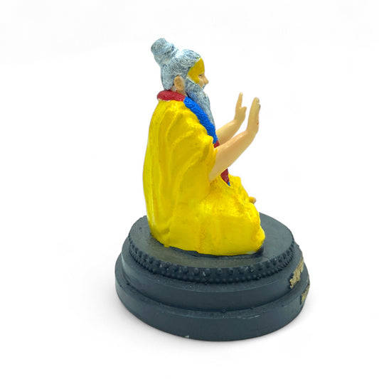 CraftnLove 4-Inch Premanand Ji Maharaj Happy Idol – Resin Murti for Home Temple, Puja Room & Spiritual Décor | Baba Ji Maharaj Ji Statue