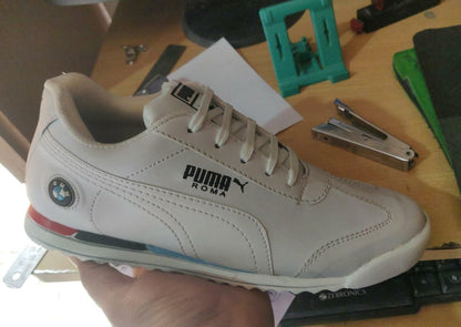Puma Men's White Casual Sports Shoes – Stylish & Lightweight