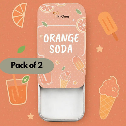 Orange Soda Solid Perfume 20 gm Pack of 2