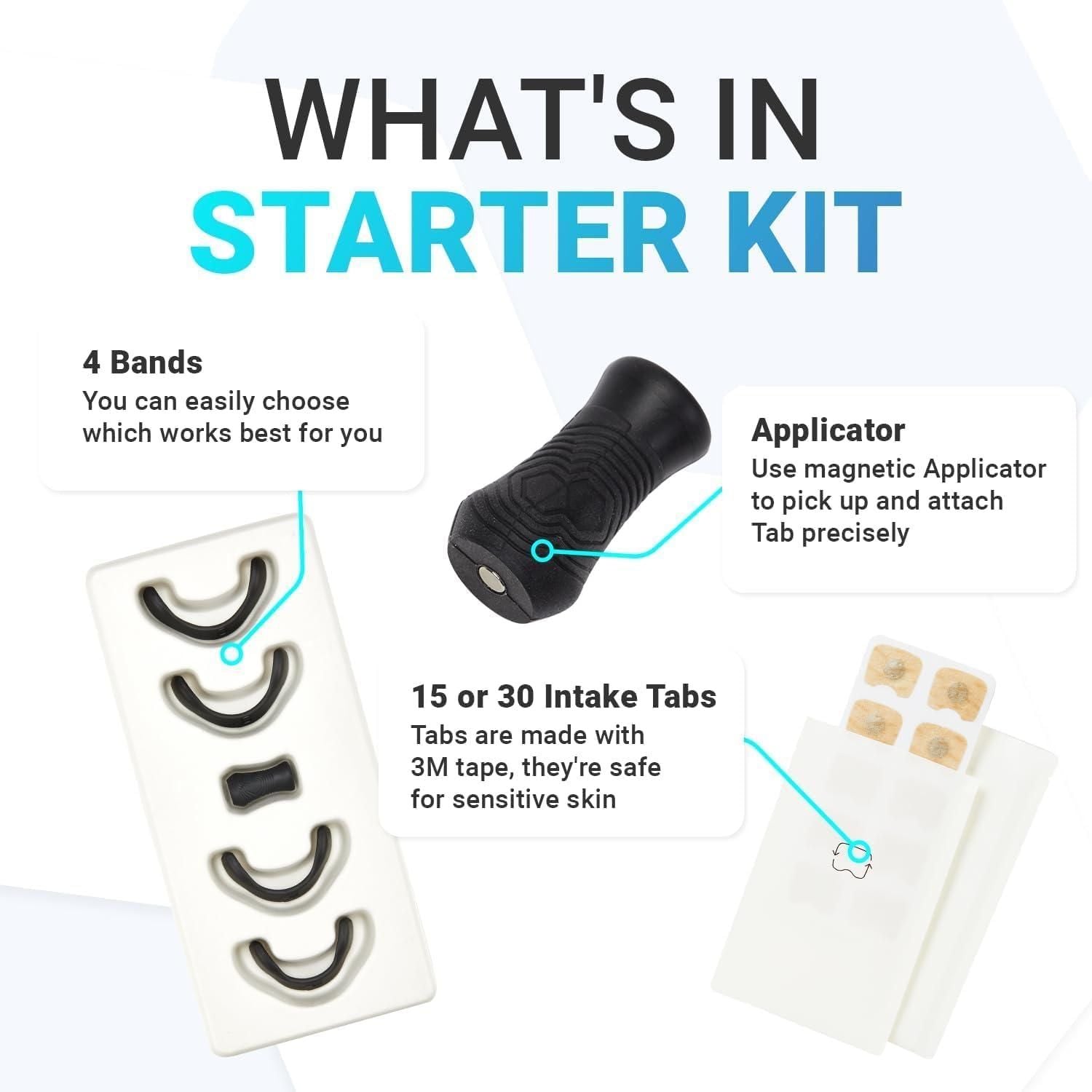 Breathing Nasal Strip Starter Kit - amazino