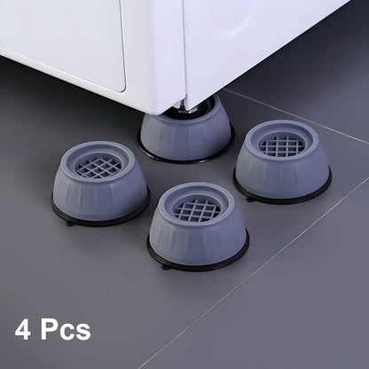 Anti Vibration Pad-Anti-vibration Pads For Washing Machine - 4 Pcs Shock Proof Feet For Washer ? Dryer, Great For Home, Laundry Room, Kitchen, Washer, Dryer, Table, Chair, Sofa, Bed (4 Units) - amazino