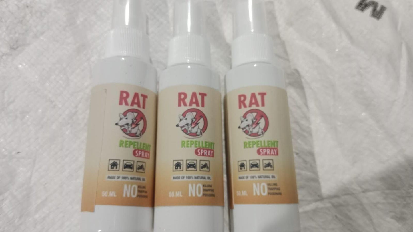 Rat Repellent Spreay 50ML (Pack of 3) - amazino